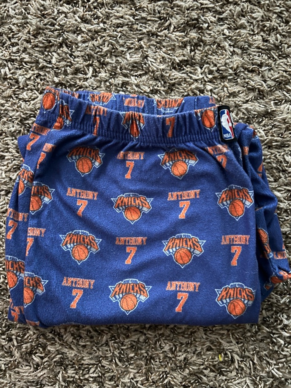 NBA Sleepwear Lounge Pants - Blue & Orange